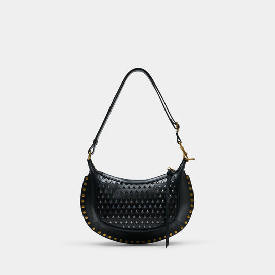 Sac Porté Épaule Oskan Moon Gb - Isabel Marant - Cuir - Noir