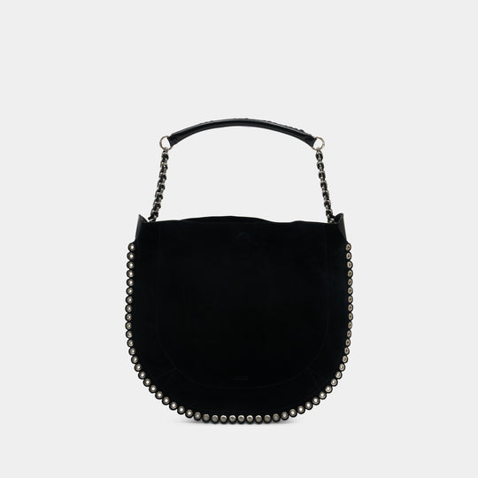 Cabas Oskan Hobo Soft - Isabel Marant - Cuir - Noir