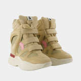 Sneakers Balskee - Isabel Marant - Cuir - Beige
