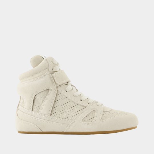 Sneakers Senny High Gb - Isabel Marant - Cuir - Blanc