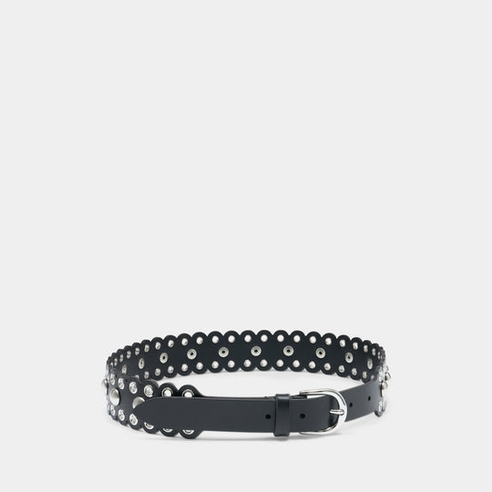 Ceinture Zalla Ga - Isabel Marant - Cuir - Noir