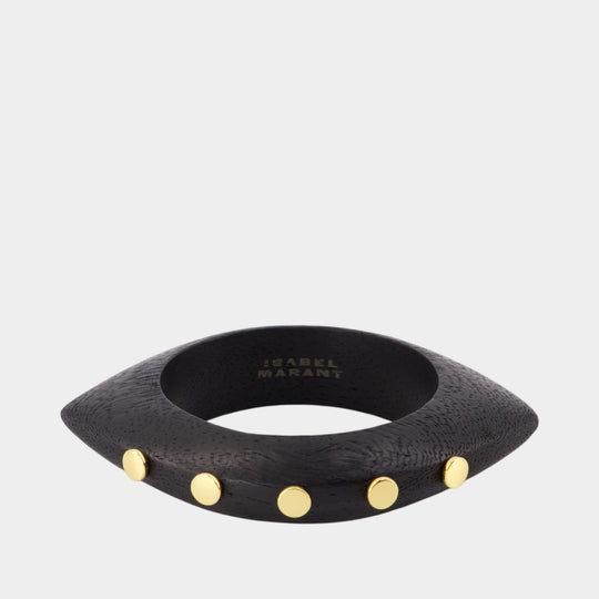 Bracelet Large - Isabel Marant - Métal - Noir