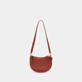 Sac Porté Épaule Oskan Soft Zip - Isabel Marant - Cuir - Brick