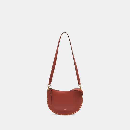 Sac Porté Épaule Oskan Soft Zip Gd - Isabel Marant - Cuir - Brick