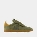 Sneakers Beth Gd - Isabel Marant - Cuir - Kaki