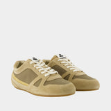 Sneakers Senny Low Gd - Isabel Marant - Cuir - Kaki