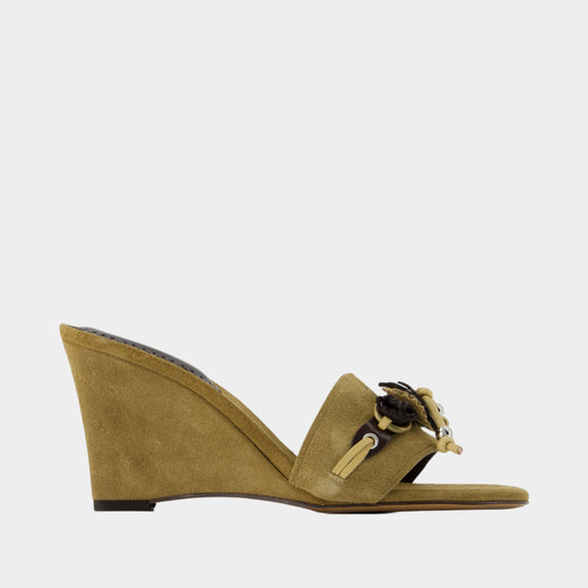 Mules Anee Gd - Isabel Marant - Cuir - Marron