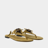 Sandales Elato - Isabel Marant - Cuir - Marron