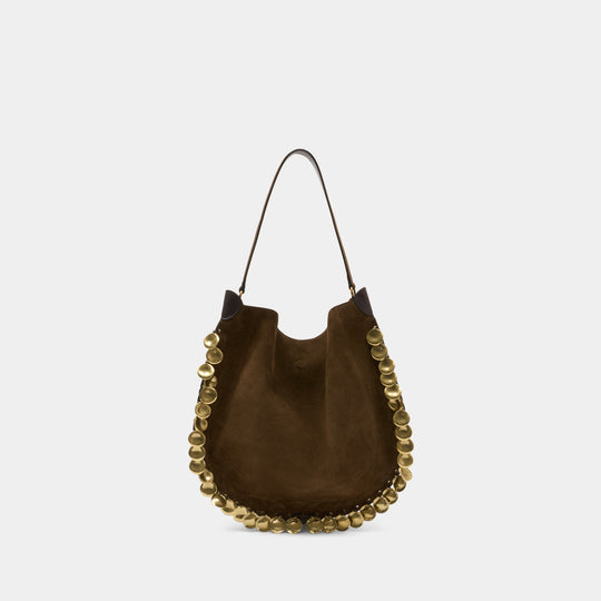 Sac Porté Épaule Oskan Hobo Soft Gd - Isabel Marant - Cuir - Marron
