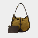 Sac Porté Épaule Oskan Hobo Soft Gd - Isabel Marant - Cuir - Marron