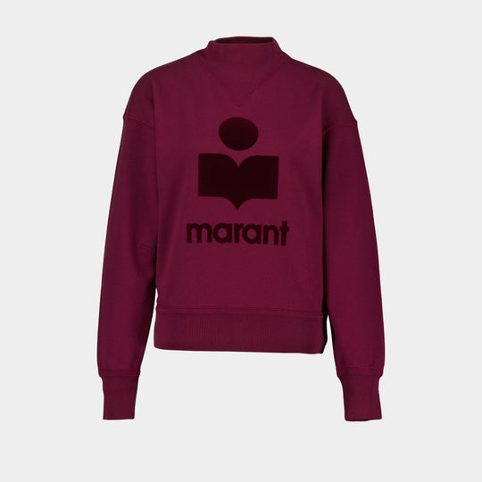 Sweatshirt Moby - Isabel Marant - Coton - Bordeaux