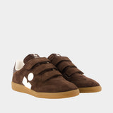 Sneakers Beth - Isabel Marant - Cuir - Marron