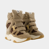 Sneakers Balskee - Isabel Marant - Cuir - Beige