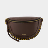 Sac À Bandoulière Skano - Isabel Marant - Cuir - Marron