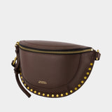 Sac À Bandoulière Skano - Isabel Marant - Cuir - Marron