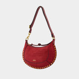 Sac Porté Épaule Oskan Moon - Isabel Marant - Cuir - Rouge