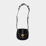 Sac À Bandoulière Altay Small - Isabel Marant - Cuir - Noir