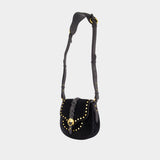 Sac À Bandoulière Altay Small - Isabel Marant - Cuir - Noir