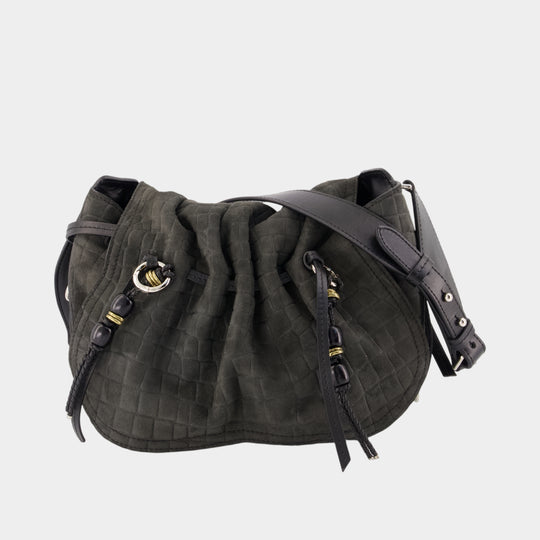 Sac À Bandoulière Bolton - Isabel Marant - Cuir - Noir