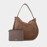 Sac Porté Épaule Oskan Soft - Isabel Marant - Cuir - Marron