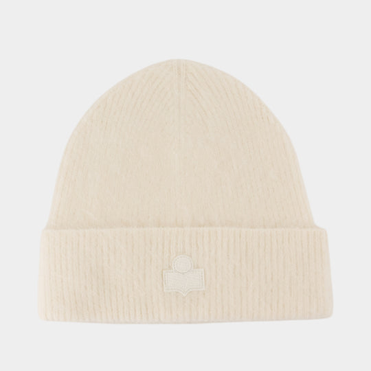 Bonnet Peeta - Isabel Marant - Laine - Ivoire