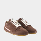 Sneakers Senny Low - Isabel Marant - Cuir - Marron
