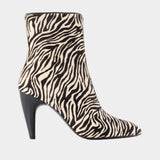 Bottines Jany Low - Isabel Marant - Cuir - Noir