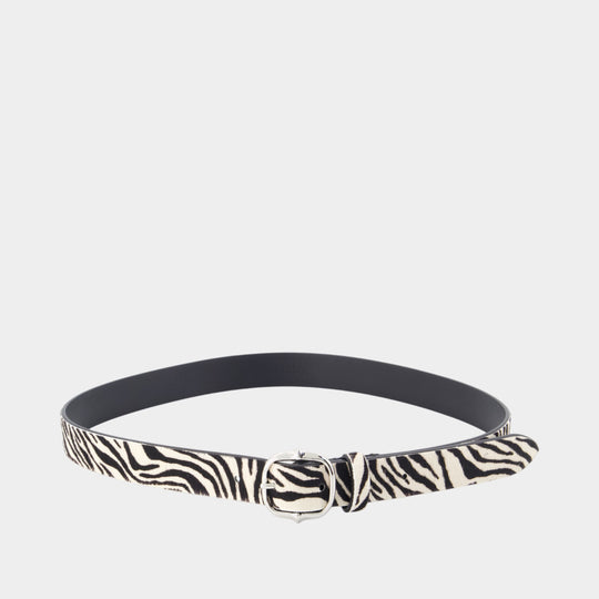 Ceinture Depson - Isabel Marant - Cuir - Noir