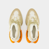 Sneakers Unicorn - Balmain - Cuir - Blanc