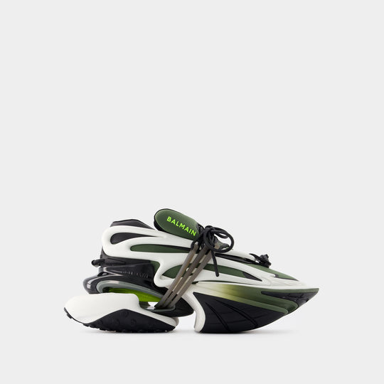 Sneakers Unicorn Low - Balmain - Cuir - Noir