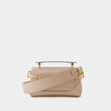 Sac À Bandoulière B-Buzz 19 - Balmain - Cuir - Beige