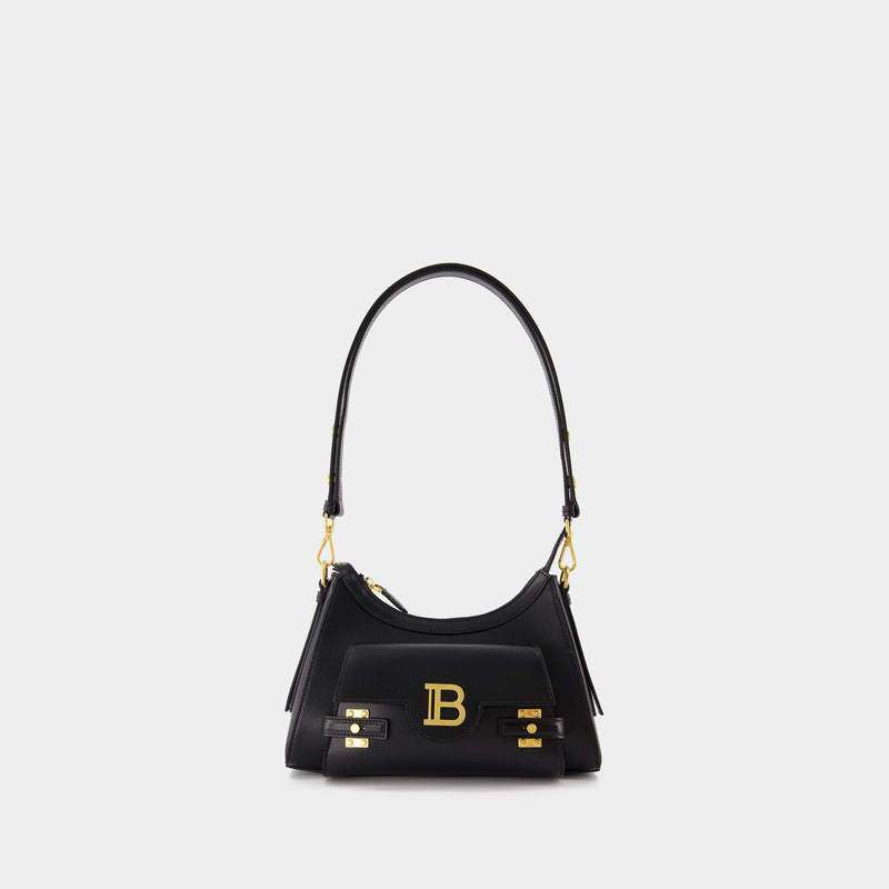 Sac Porté Épaule B-Buzz - Balmain - Cuir - Noir