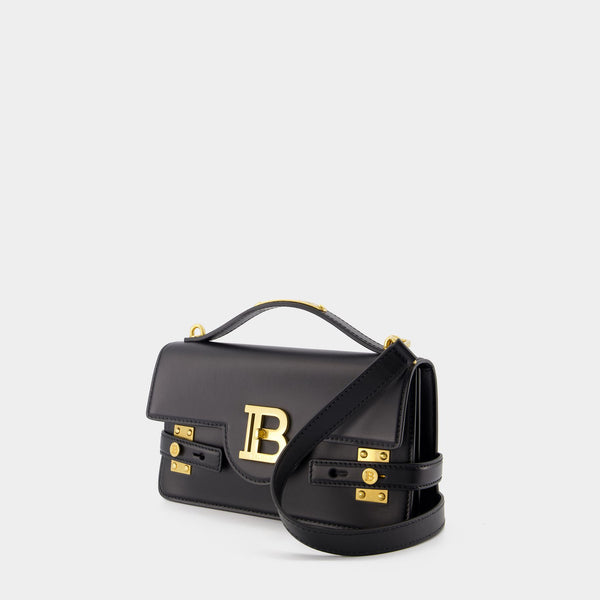 Sac À Bandoulière B-Buzz 24 - Balmain - Cuir - Noir