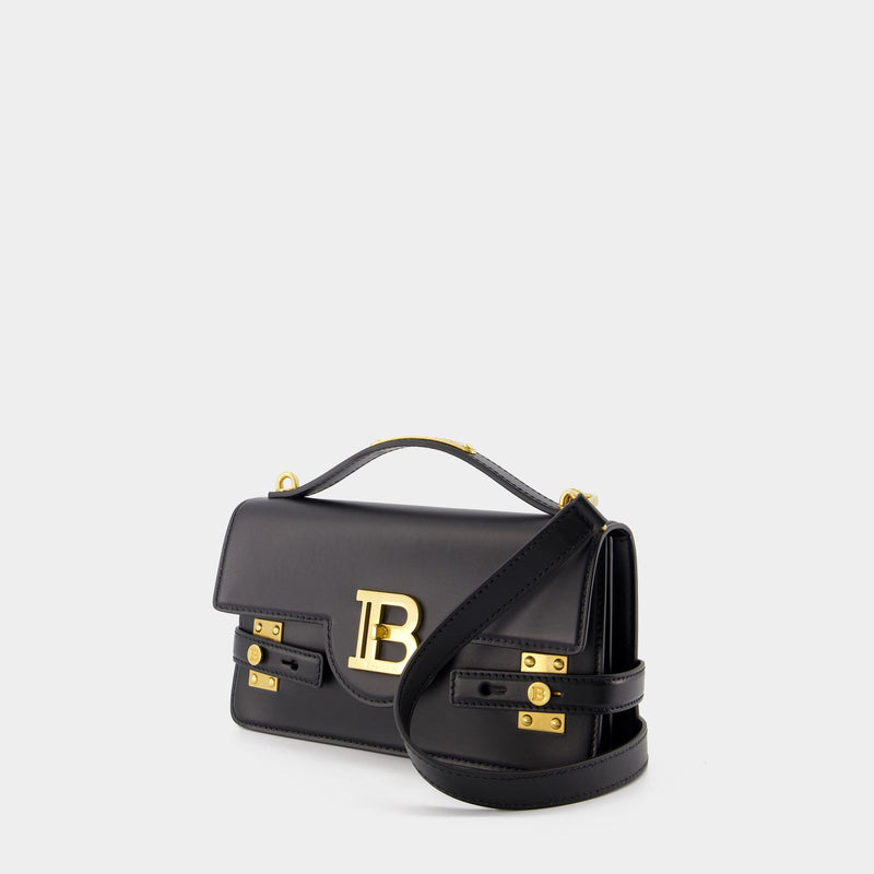 Sac À Bandoulière B-Buzz 24 Balmain Cuir Noir