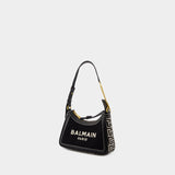 Sac Porté Épaule B-Army - Balmain - Toile - Ivoire/Noir