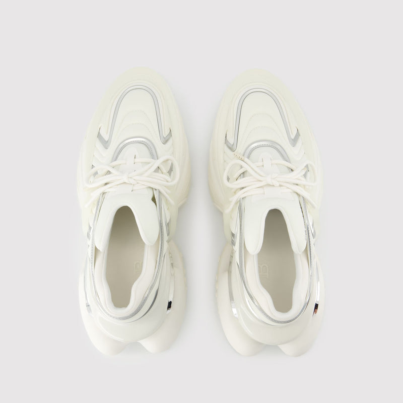 Sneakers Unicorn Wave - Balmain - Cuir - Blanc