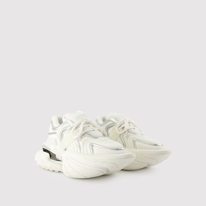 Sneakers Unicorn Wave - Balmain - Cuir - Blanc