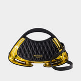 Sac À Bandoulière Jolie Madame Small - Balmain - Synthétique - Noir