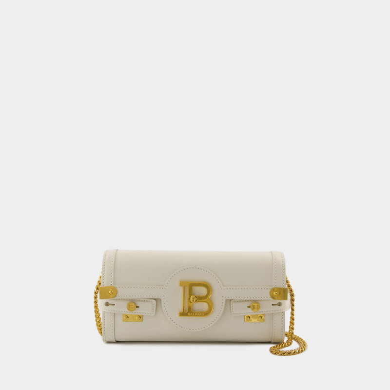 Cabas B-Buzz 23 - Balmain - Cuir - Beige