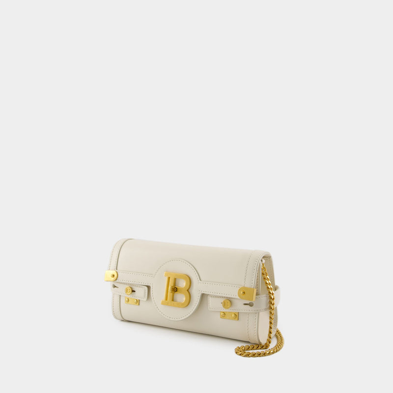 Cabas B-Buzz 23 - Balmain - Cuir - Beige