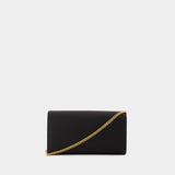 Wallet On Chain B-Buzz - Balmain - Cuir - Noir