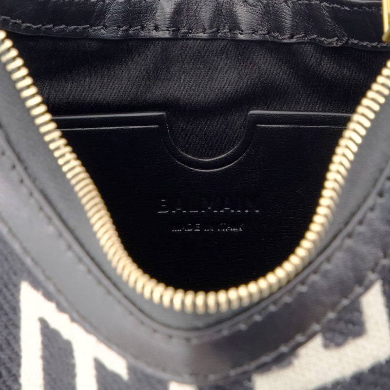 Sac Porté Épaule B-Army - Balmain - Coton - Ivoire/Noir