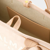 Cabas B-Army Small - Balmain - Cuir - Rose