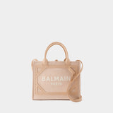 Cabas B-Army Small - Balmain - Cuir - Rose