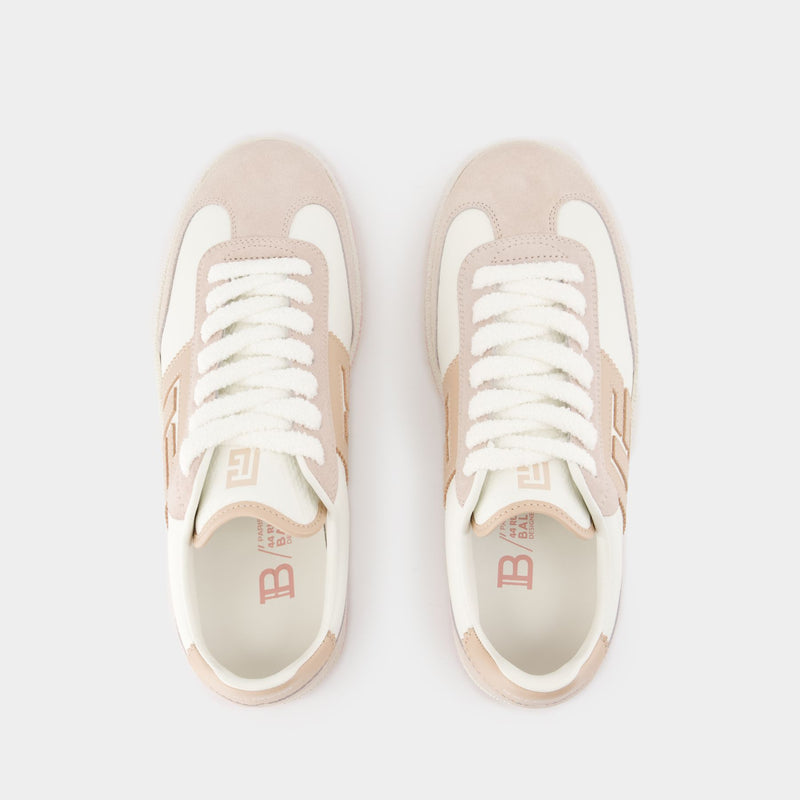 Sneakers Swan - Balmain - Cuir - Beige