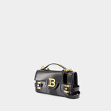 Sac À Bandoulière B-Buzz 24 - Balmain - Cuir - Noir