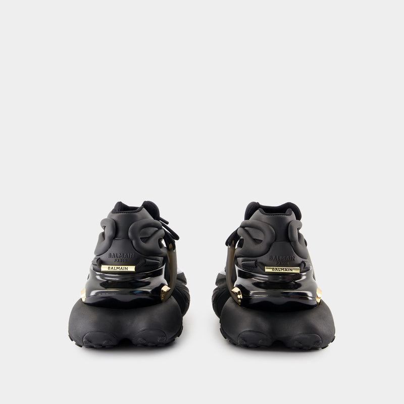 Sneakers Unicorn Low - Balmain - Cuir - Noir