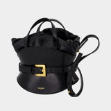 Sac À Main Shuffle Mini - Balmain - Cuir - Noir