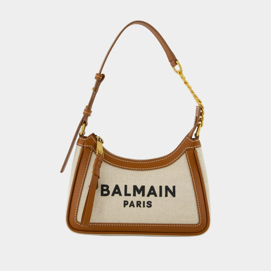 Sac Porté Épaule B-Army - Balmain - Toile - Neutre