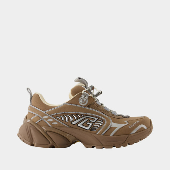 Sneakers Cosmic Dust - Balmain - Cuir - Neutre